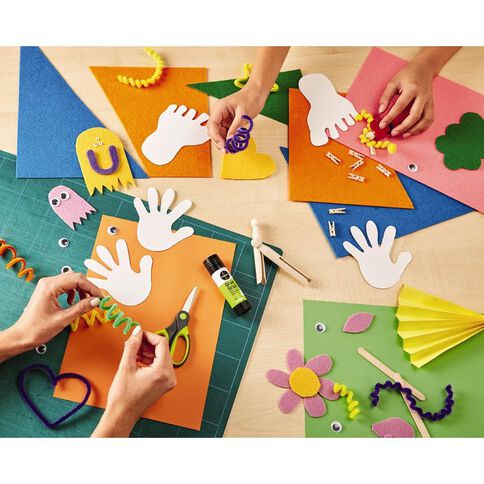 Kookie Chenille Sticks Multi-Coloured 50 Pack