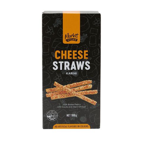 Market Kitchen Butter Puff Pastry Cheese Straws 100g