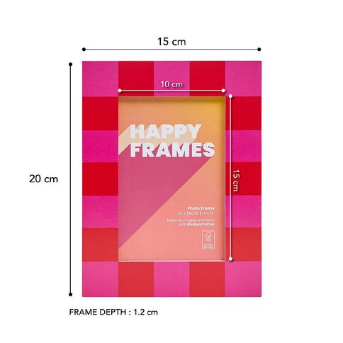 Happy Frames Checked & Gingham