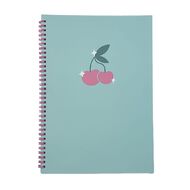 Uniti Clubhouse Softcover Notebook Cherry Green Light