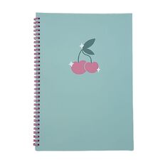 Uniti Clubhouse Softcover Notebook Cherry Green Light