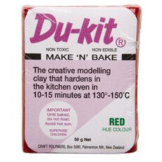 Du-kit Clay Red Mid 50g