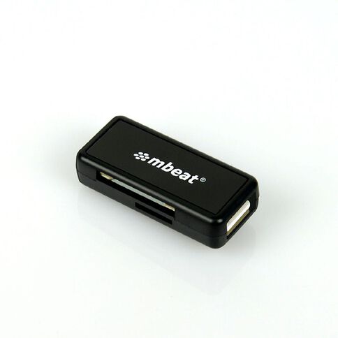 mbeat micro usb card reader usb android smartphone tablet black