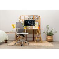 Buro Seating Mondo Soho Chair Light Grey Mesh With Arms