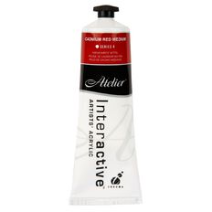 Atelier S4 Acrylic Paint Cadmium Red Medium 80ml