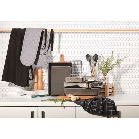 Living & Co Roaster With Grill Stainless Steel