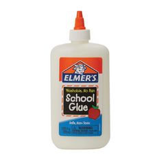 Elmer's PVA Washable School Glue White 225ml