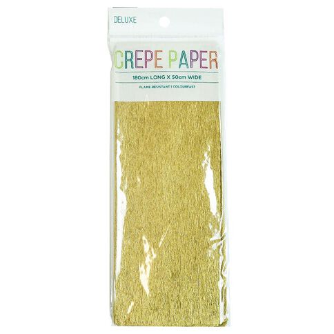 Meteor Crepe Paper Gold
