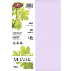 Direct Paper Metallic Paper 120gsm Kunzite A4 10 Pack