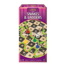 Classic Snakes & Ladders Game