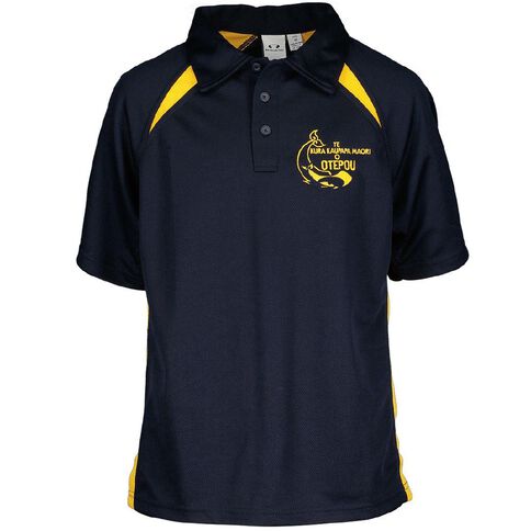 Schooltex TKKM Otepou Short Sleeve Polo with Embroidery