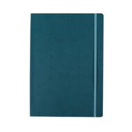 Uniti Colour Pop Soft Touch Notebook Teal A4