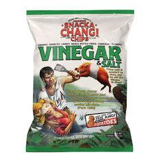 SnackaChangi Kettle Chips Vinegar & Salt 150g