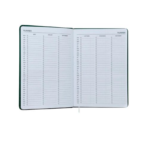 WS Weekly Planner Undated Green