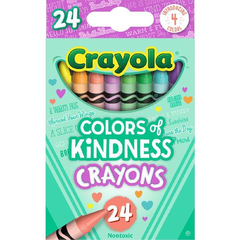 Crayola Colors of Kindness Crayons 24 Pack