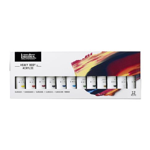 Liquitex Heavy Body Acrylic Paint 59ml 12 pack