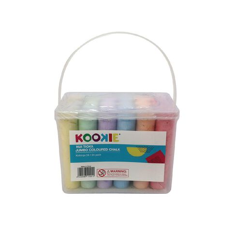 Kookie Jumbo Sidewalk Chalk 24 Pack