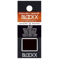 BLOCKX Watercolour Half Pan S2 242 Transparent Mars Brown Brown