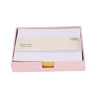 Uniti Stationery Urban Noir Rectangle Memo Pad Pink