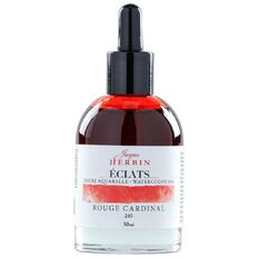 Jacques Herbin Eclats Watercolour Ink 245 50ml Cardinal Red Red