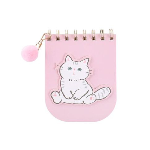Uniti Kids Playful Simplicity Spiral Cat Notepad