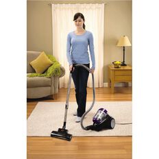 Bissell CleanView Canister Multi-Cyclonic Turbo Vacuum Purple/Black