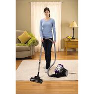 Bissell CleanView Canister Multi-Cyclonic Turbo Vacuum Purple/Black