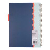 Uniti Stationery Navy A4 Notebook