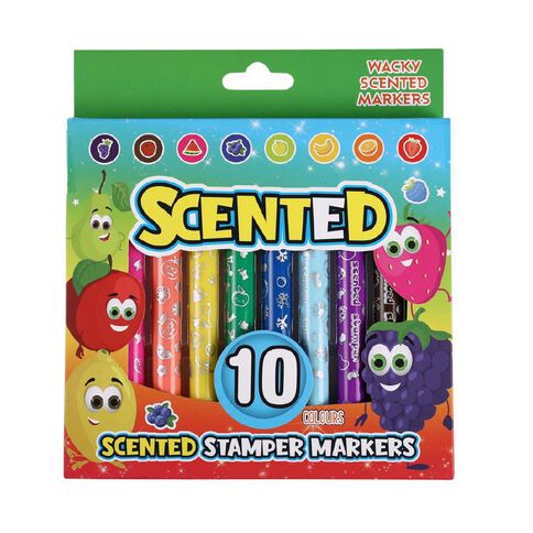 Scented Stamper Markers 10 Colours