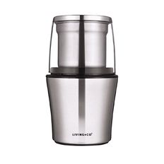 Living & Co Coffee & Spice Grinder Silver