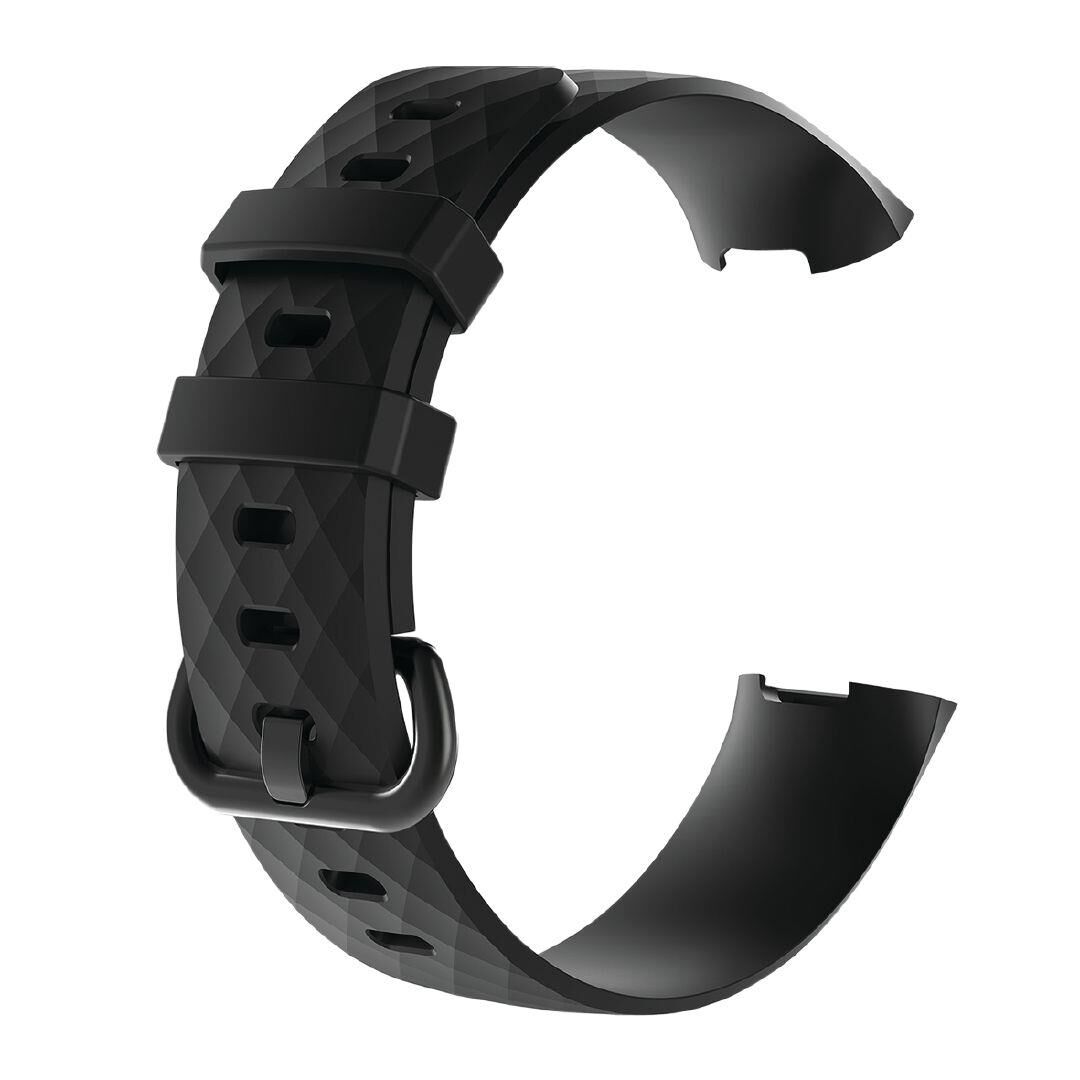 Swifty Black Replacement Strap For Fitbit Charge 3 4 Size Small Warehouse Stationery NZ