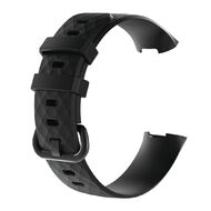 Swifty Black Replacement Strap For Fitbit Charge 3 & 4 Size Small