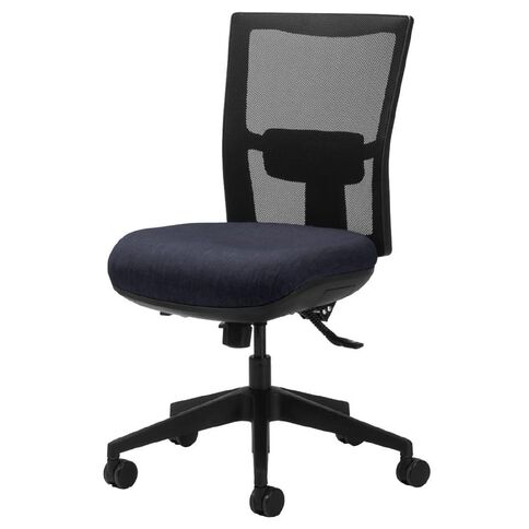 Chair Solutions Team Air Mesh Heavy Duty Chair 3 Lever Denim Fabric