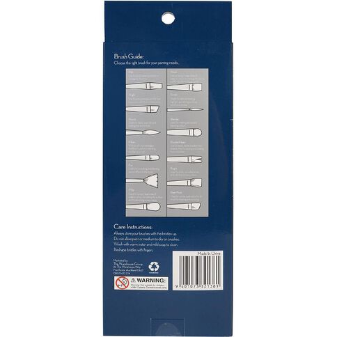 Uniti Platinum Medium Brush 6 Pack