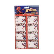 Spider-Man Book Labels 16 Pack