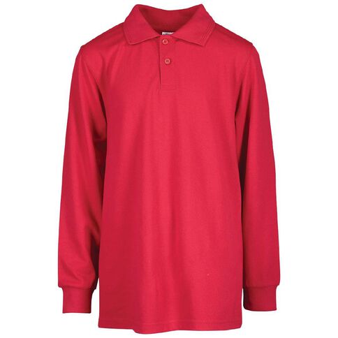Schooltex Kids' Long Sleeve Polo
