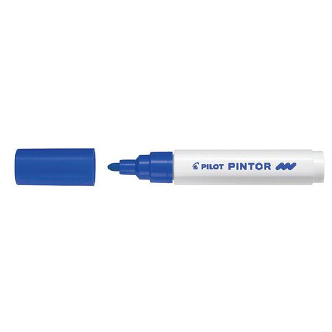Pilot Pintor Medium 4.5mm Tip Bullet Marker Blue