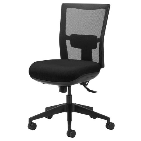 Chair Solutions Team Air Mesh Heavy Duty Chair 3 Lever Black Fabric