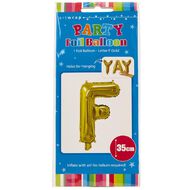 Artwrap Foil Balloon F Gold 35cm
