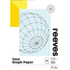 Reeves Graph Pad 1mm 70gsm 40 Sheets A3