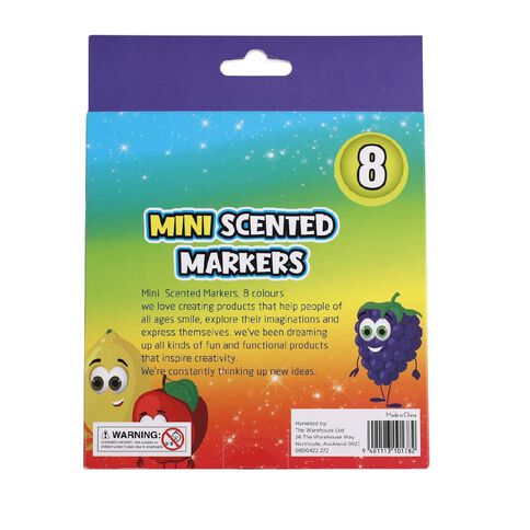 Mini Scented Markers 8 Colours
