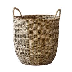 Living & Co Round Seagrass Basket Natural Large