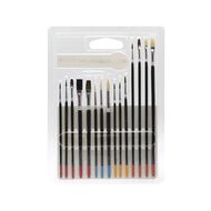 Uniti Brush Artists Value Set Wooden 15 Piece