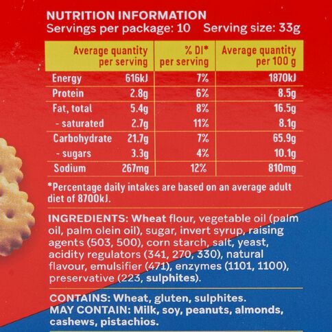 Market Kitchen Eatz 330g 10 Pack