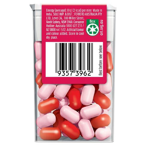 Tic Tac Strawberries & Cream