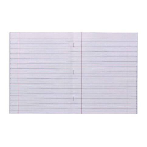 WS Exercise Book 1B4 7mm Ruled 32 Leaf Red Mid
