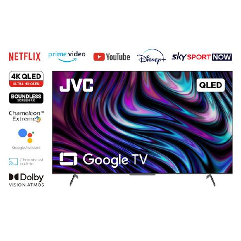 JVC 55 inch 4K Ultra HD QLED Google Smart TV