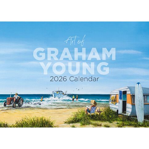 Easy2C 2026 Calendar Art Of Graham Young Booklet NZ Artist Easy2C 2026 Calendar Art Of Graham Young Booklet NZ Artist
