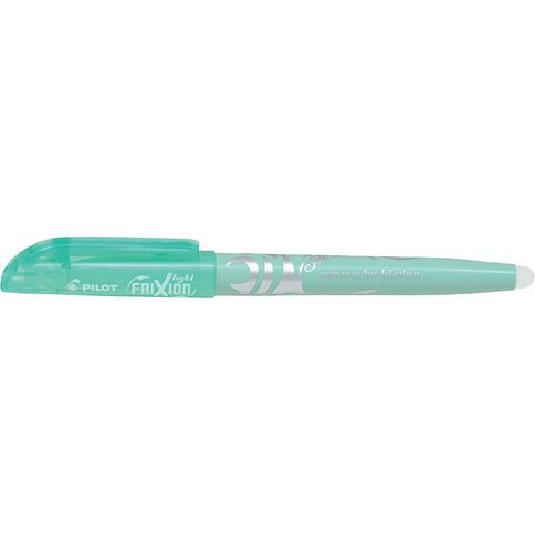 Pilot Frixion Light Pastel Erasable Highlighter Green Green Mid