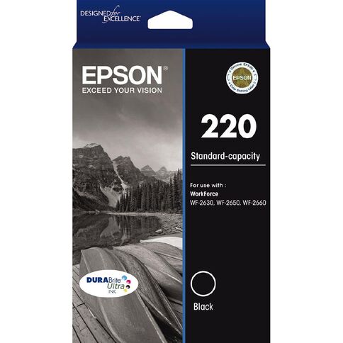 Epson Ink 220 Black (175 Pages)